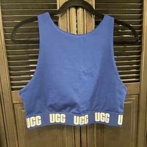UGG Women's Vibrant Blue Logo Crop Top